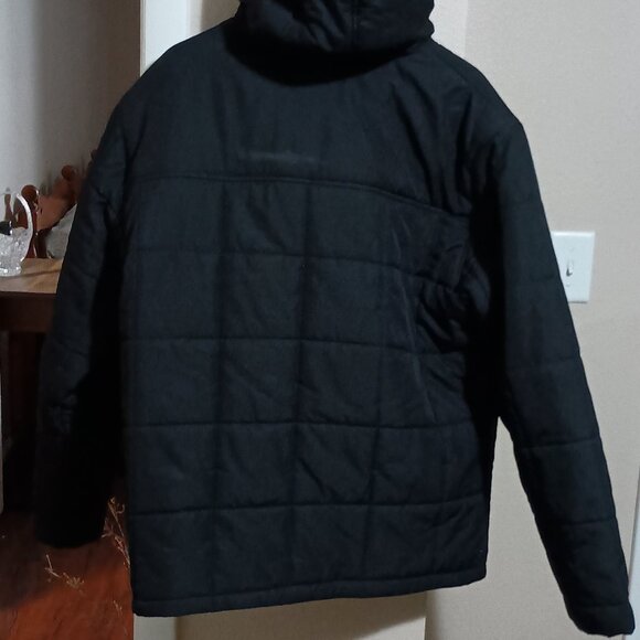 Ariat Crius Men's Hooded Insulated Winter Jacket Size Large Black **Read** - Picture 14 of 16